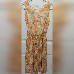 Talbots Size 6 Spring Dress